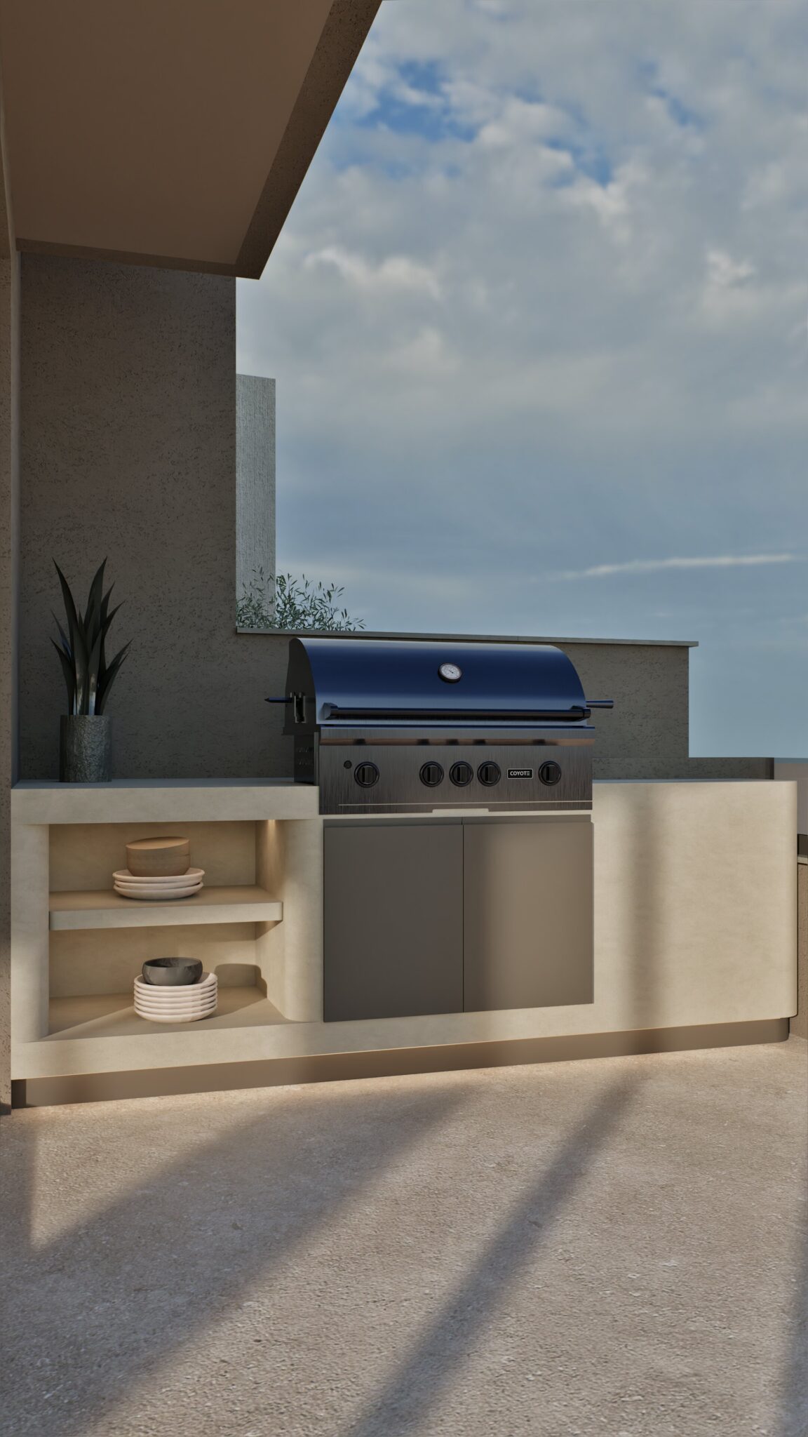 render οικοδομής m180 builbing spaces - 23