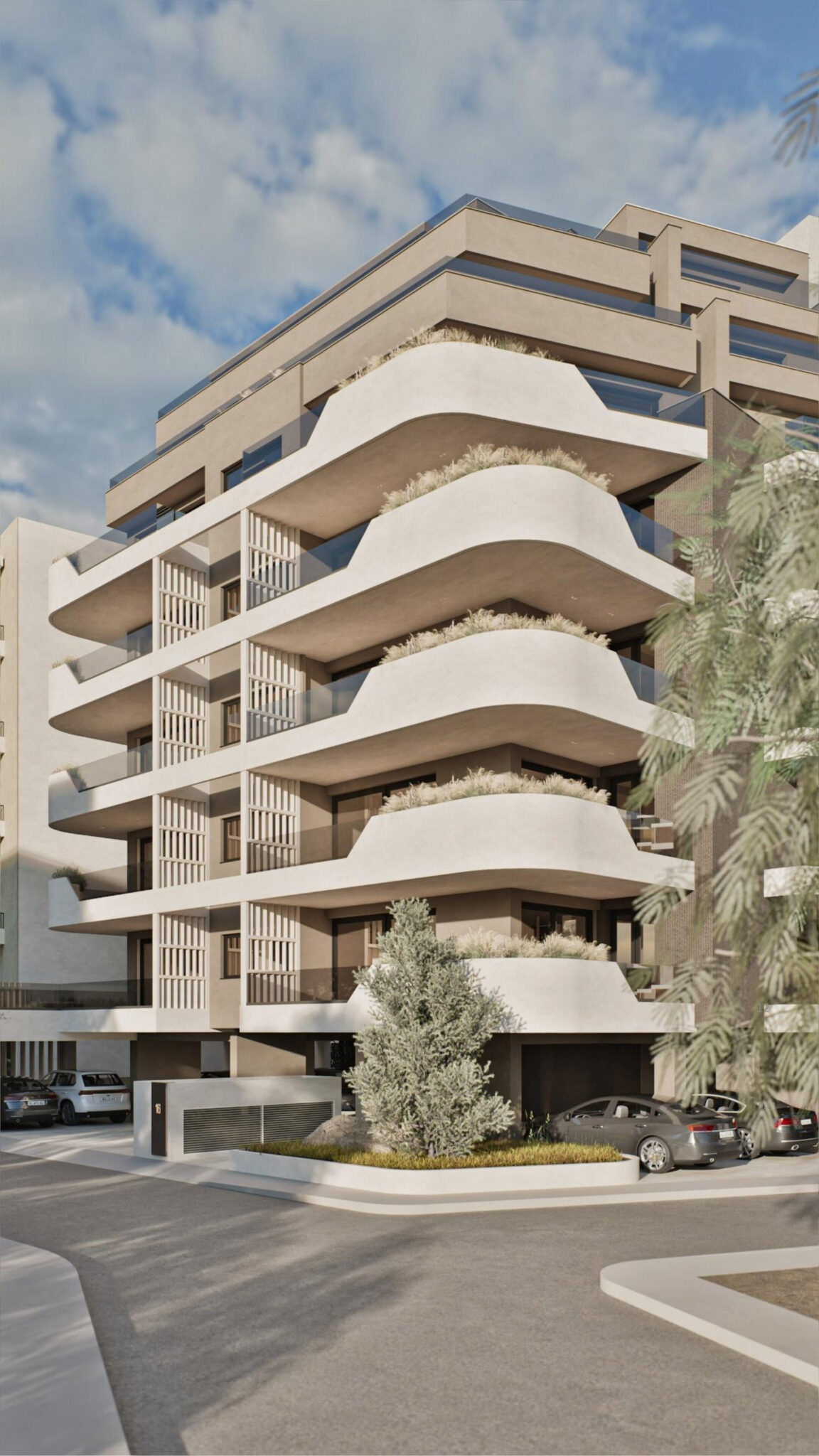 render οικοδομής m180 builbing spaces - 12