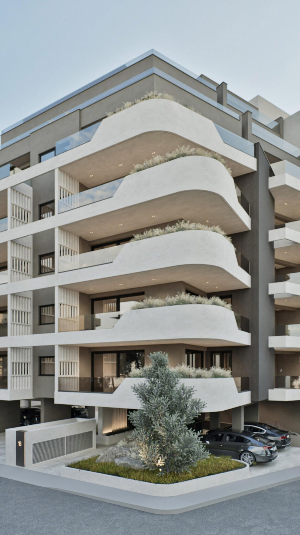 render οικοδομής m180 builbing spaces - 14