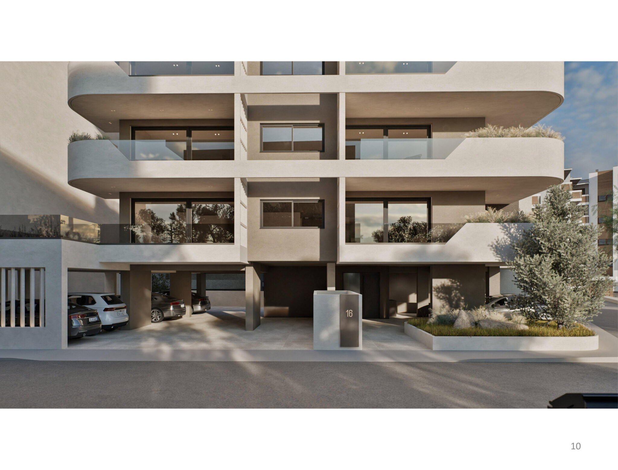 render οικοδομής m180 builbing spaces - 2