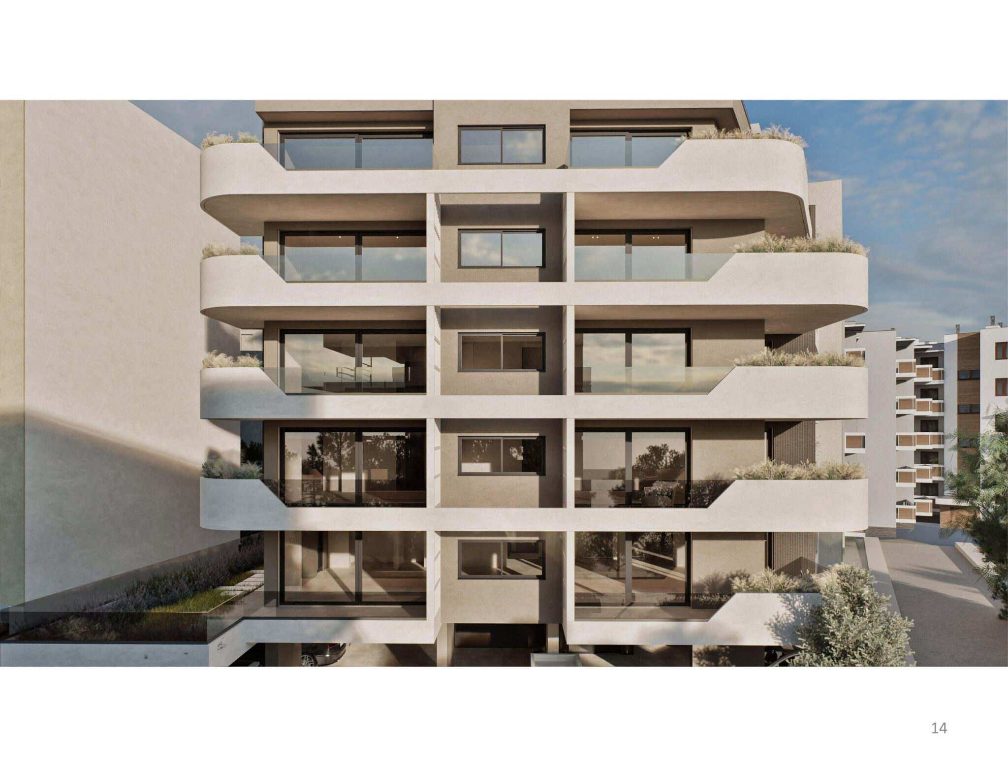 render οικοδομής m180 builbing spaces - 8